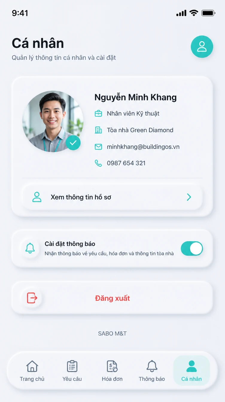 Giao diện mobile chung cư – tòa nhà — màn 10