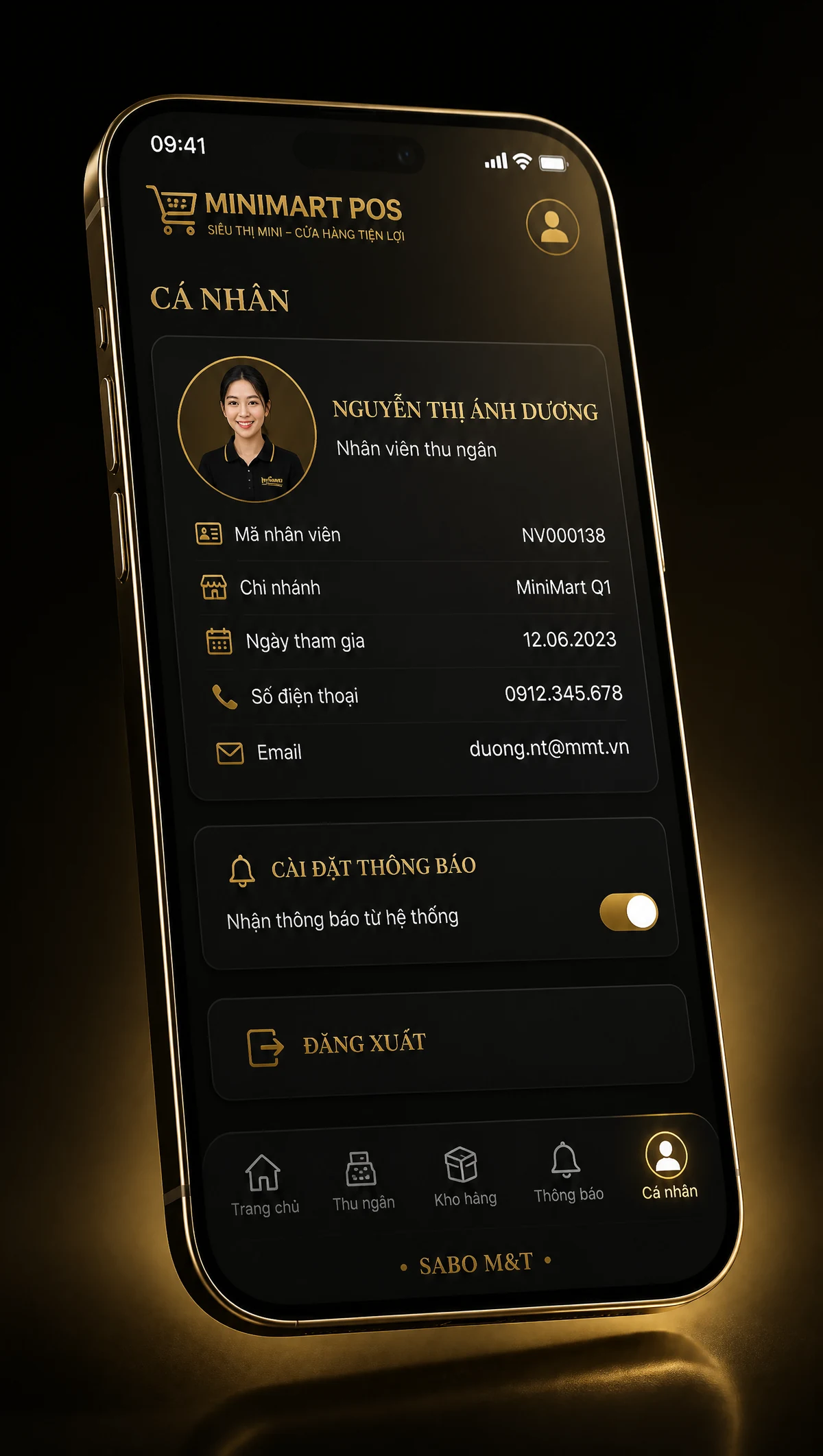 Giao diện mobile siêu thị mini – cửa hàng tiện lợi — màn 5